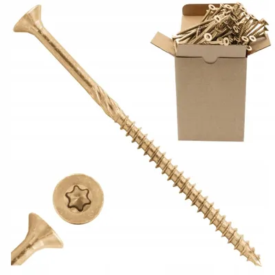 Produktbild von Azmet Holzschrauben 5x70mm Konisch Torx 200 Stück