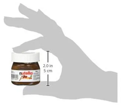 Produktbild von Nutella Miniglas Nuss Nougat Creme Brotaufstrich 25g 64er Pack