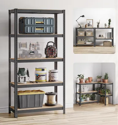 Produktbild von SONGMICS Schwerlastregal, 2er Set, Lagerregal, 40 x 90 x 180 cm, bis 875 kg