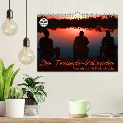 Produktbild von Der Freunde-Kalender (Wandkalender 2026 DIN A4 quer), CALVENDO Monatskalender
