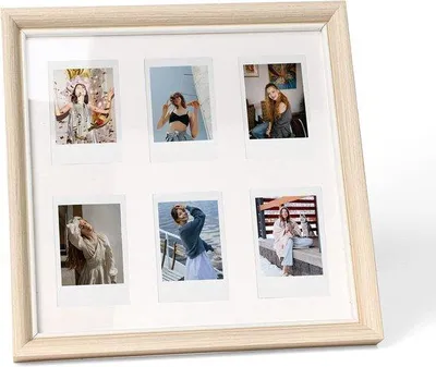 Obrázok produktu pre Malé drevené rámčeky 7,5 cm na fotografie