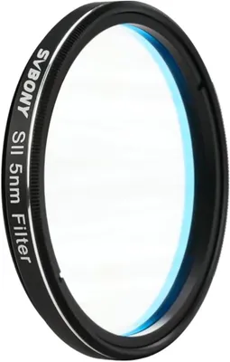 Zdjęcie produktu dla Filtr do teleskopu Svbony SV227 2", wąskopasmowy filtr głębokiego nieba SII-CCD 5nm, filtr blokujący podczerwień do astrofotografii głębokiego nieba
