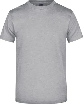 Produktbild von Round-T Heavy (180g/m²) grey-heather, Gr. 3XL