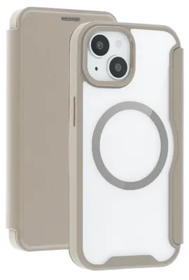 Image de imoshion Étui transparent avec MagSafe pour l'iPhone 15 d'Apple - Beige