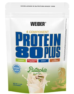 Produktbild von Weider Protein 80 Plus 500g Beutel Pistazie