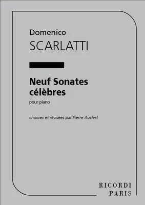 Produktbild von 9 Sonates célèbrespour piano