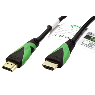Obrázek produktu pro ROLINE-GREEN Ultra High Speed HDMI kabel, 8K@60Hz, HDMI M - HDMI M, certifikovaný, TPE, černý, 3m (11.44.6012)