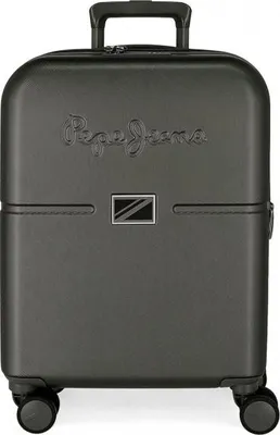 Immagine prodotto di Valigia da viaggio in ABS PEPE JEANS ACCENT Antracita, 55x40x20cm, 37L, 7698631 (misura piccola)