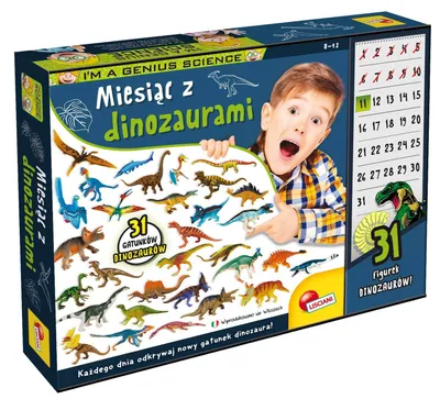 Immagine prodotto di Lisciani I'm a Genius Miesiąc z dinozaurami zestaw edukacyjny