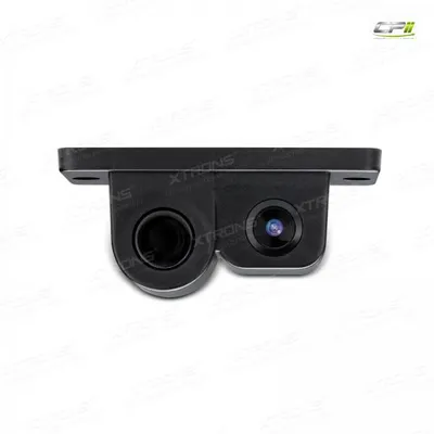 Obrázek produktu pro XTRONS CAM712 – 2-v-1 couvací kamera s parkovacím senzorem, širokoúhlý objektiv 170°
