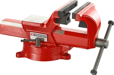 Produktbild von Facom Schraubstock mit Drehteller, 125 mm