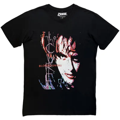 Zdjęcie produktu dla The Cure Bloodflowers Tour '00 (Back Print) Black XL Koszulka