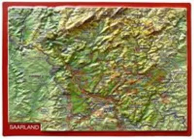 Image de Carte postale en relief Sarre