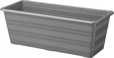 Immagine prodotto di Vaso da balcone grigio Verdenia 39,5 cm x 17,1 x 14 cm