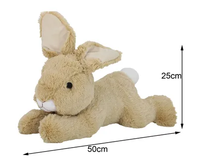 Immagine prodotto di Peluche coniglio beige ragazza ragazzo 50cm bambino bambini cuscino