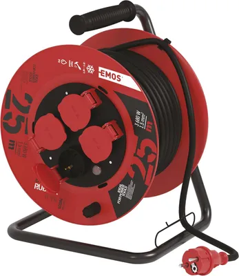 Zdjęcie produktu dla Przedłużacz Schwabe DuroConn, 10 metrów, kabel H07BQ-F, 3G1,5, stopień ochrony IP54