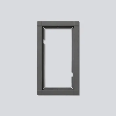 Produktbild von S. SIEDLE & SÖHNE SIED Kombi-Rahmen KR611-2/1-0DG Dunkelgrau-Glimmer 038732