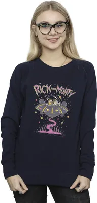 Produktbild von Rick And Morty - Sweatshirt für Damen BI33666 (S) (Marineblau)