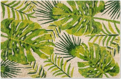 Zdjęcie produktu dla Wycieraczka Excelsa Foliage kokosowa 60x1,5x40 cm Kolorowa