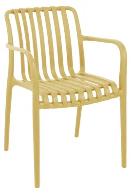 Produktbild von HOMLA VALORO Gartenstuhl senf 56x57x81 cm