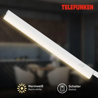 Immagine prodotto di Luce LED sottopensile 4,4 W plastica bianca Telefunken