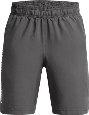 Produktbild von Under Armour Ua Woven Wdmk Shorts-Grau 1383341-025__YXL