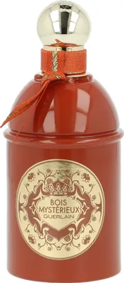 Produktbild von Guerlain Bois Mystérieux, Frauen, 125 ml, Nicht nachfüllbare Flasche, Leather note, Atlas cedar wood, myrrh, Spray, Alcohol, parfum (fragrance), aqua (water), limonene, linalool, ethylhexyl methoxycinnamate, butyl...