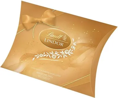 Produktbild von Lindt Lindor Gold Schokoladen Mischung Kissenpackung 250g