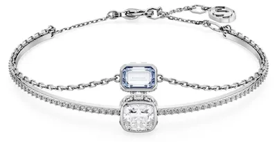 Produktbild von SWAROVSKI Armreif Damen Blau Rhodiniert CHROMA 5668244