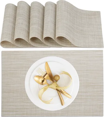 Produktbild von relaxdays Tischset 6-teilig