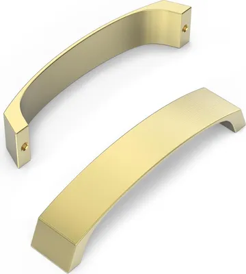 Produktbild von Messing Möbelgriffe - 128 mm - 10 Stück