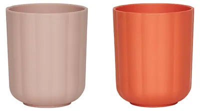 Produktbild von OYOY M107565, Set, Beige, Orange, Polyacticsäure (PLA), Tasse, Erfrischende Getränke, 2 Stück(e)