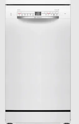 Obrázek produktu pro Bosch Serie 2 SPS2HKW58E, Stojací, Úzká (45 cm), Bílá, Bílá, Knoflíky, 1,75 m