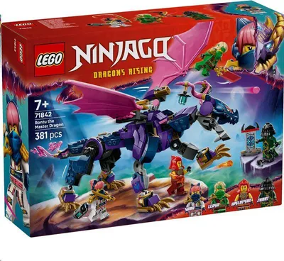 Obrázok produktu pre LEGO NINJAGO Rontu – Pán drakov, Stavebnica, 7 rok / roky, Plast, 381 kusov, 488 g