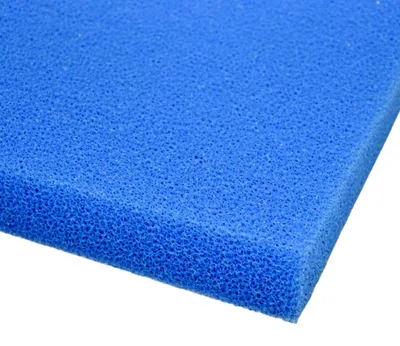 Produktbild von Filterschwamm Biocell Blau 50x50x5cm – Grob für Hamburger Mattenfilter