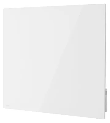 Imagen del producto de Panel de calefacción infrarroja de 400 W - Vidrio blanco - Eficiente energéticamente - Eléctrico - Ideal para salón y baño