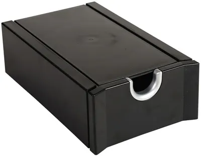 Image de Boîte à cartes de visite Exacompta Exactive noir 190x114x61 mm