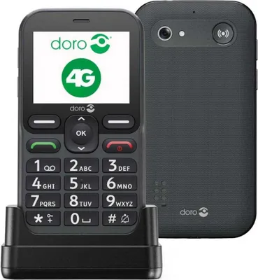 Produktbild von Doro Leva L10 Mobile Phone – 2.4 Inch Display – 4G – Graphite