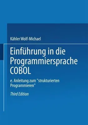 Obrázek produktu pro Einführung in die Programmiersprache COBOL