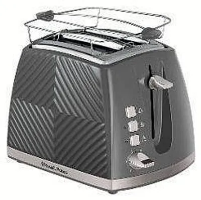 Produktbild von Russell Hobbs Groove Toaster Grau - 26392-56