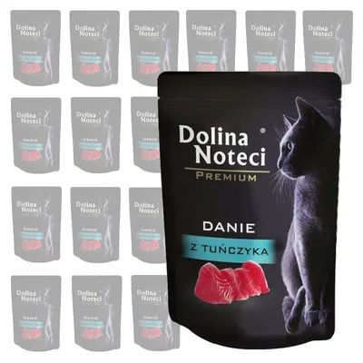 Produktbild von DOLINA NOTECI Premium Tuna fillet - nassfutter für Katzen - 85g
