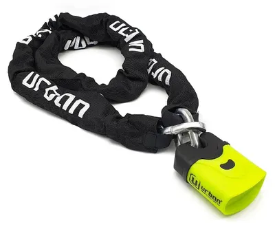 Produktbild von Urban Security Padlock U4k+170 Kettenschloss Gelb 170 cm Gelb 170 cm