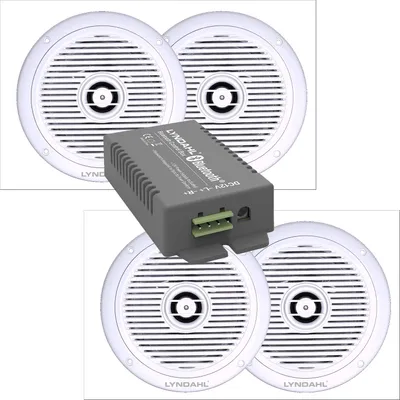 Produktbild von LYNDAHL Lautsprecher-Set, CS200BT-AMP und CS180IP, mit 2 oder 4 Lautsprechern Größe: mit 4 Lautsprechern