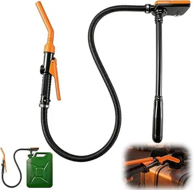 Produktbild von Kraftstoffpumpe für Kanister – Elektrische Transferpumpe – Tragbar und batteriebetrieben – Ideal für die Flüssigkeitsübertragung