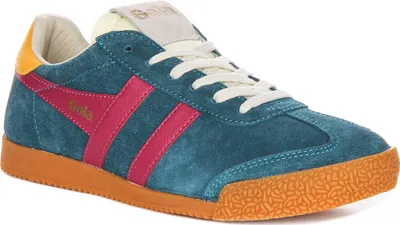 Zdjęcie produktu dla Damskie buty sportowe Gola Elan Suede Peacock/Fuchsia