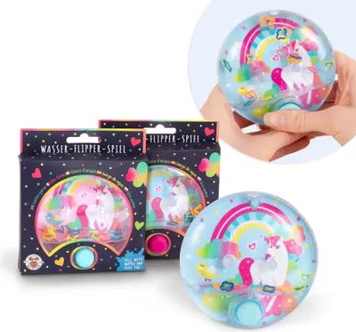 Produktbild von Trendhaus DREAMLAND Wasser-Flipper-Spiel Einhorn, sortiert (1 Stück)