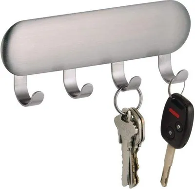 Produktbild von Famanu Schlüsselhalter mit vier Haken - Wandmontage