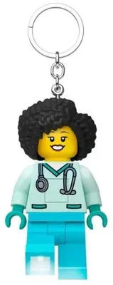 Zdjęcie produktu dla Breloczek LEGO z latarką: Dr Flieber (lekarka)