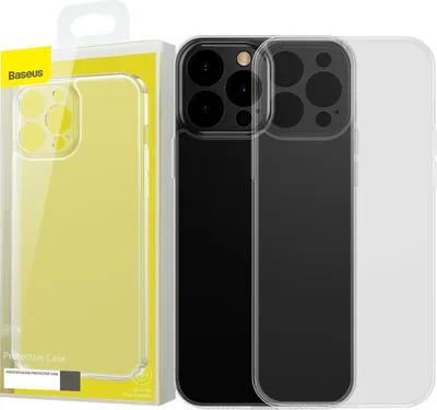 Produktbild von Baseus Etui für Iphone 13Promax Hartschalenetui mit Gelrahmen Transparent