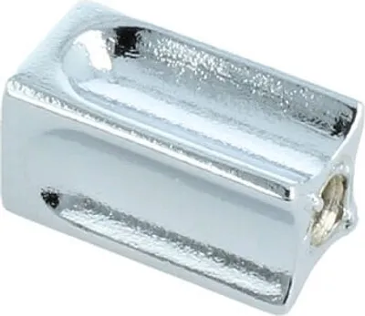 Produktbild von Möbelknopf Knopf extra klein aus Metall Chrom glänzend Höhe 20mm Kommodenknopf Küchenknopf